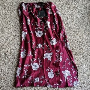 ASOS QED London midi skirt